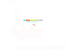 Tablet Screenshot of myhealthstudio.com